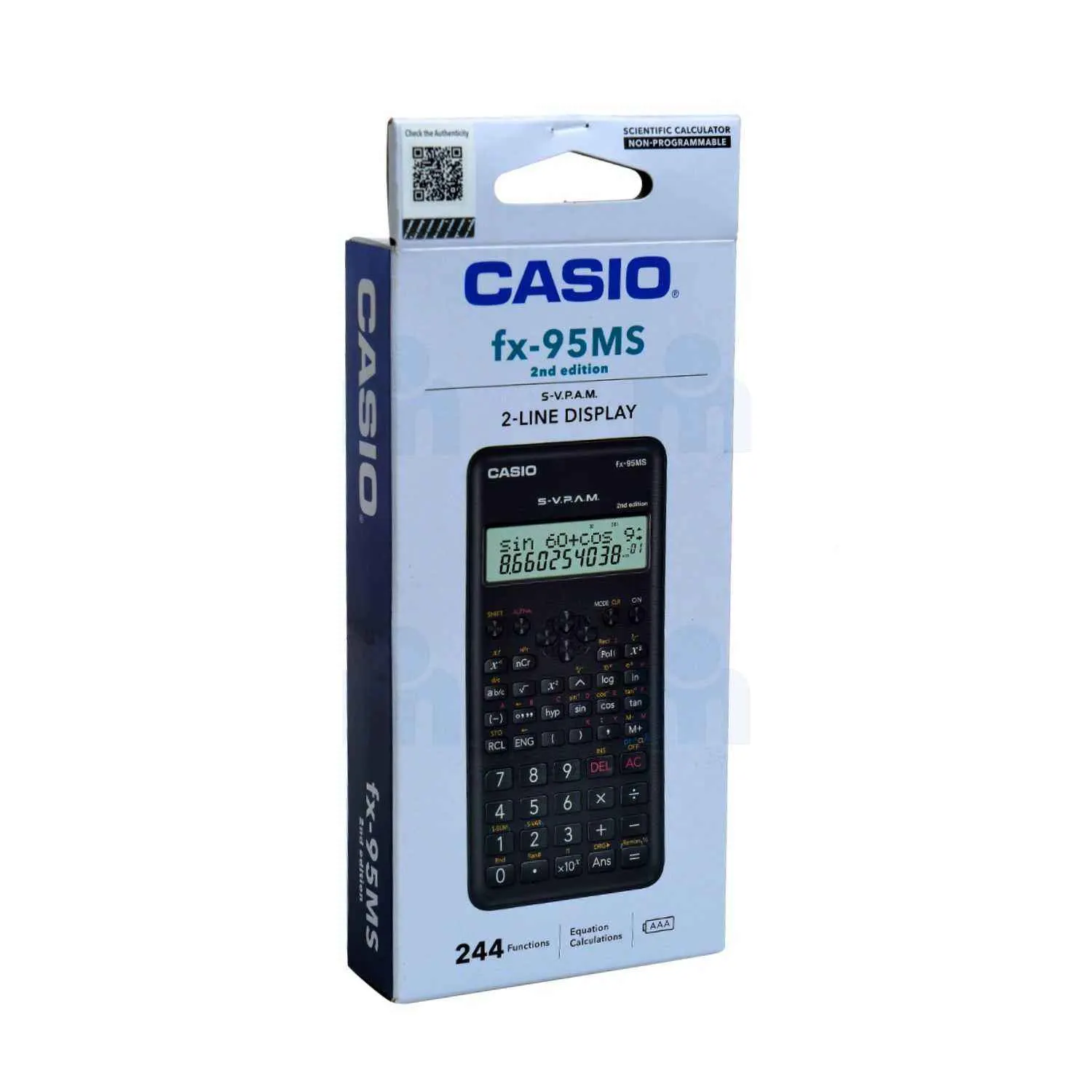 Calculatrice scientifique non programmable fx-95MS 244 fonctions - CASIO - vue 2