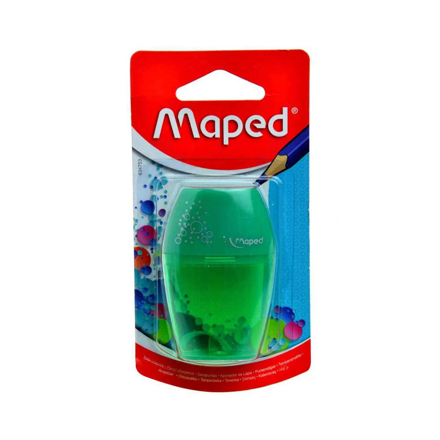 Taille-crayons avec 1 trou réservoir - MAPED