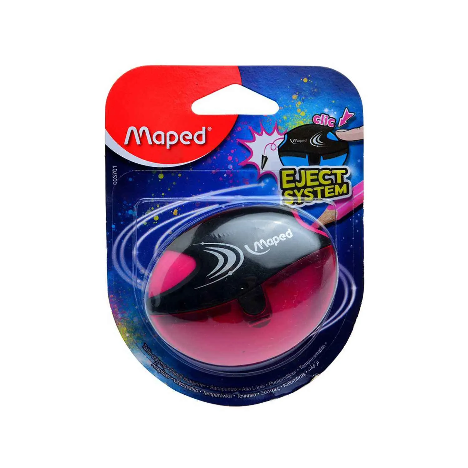 Taille-crayon Galactic sous blister - MAPED