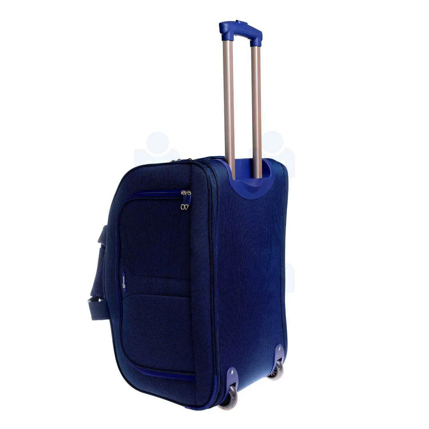 Sac de voyage à roulettes 18B050-5 bleu marine 55cm - TOP TRAVEL - vue 4