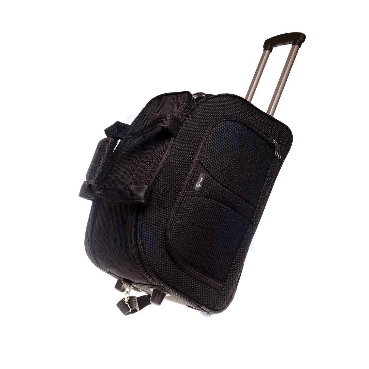 Sac de voyage à roulettes 18B050-4 chocolat 55cm - TOP TRAVEL - vue 3