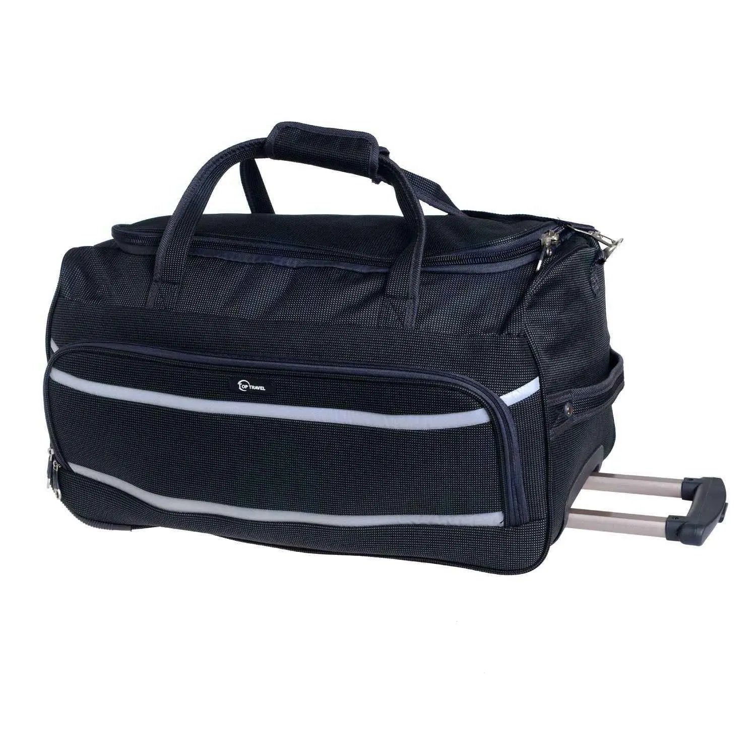 Sac de voyage à roulettes 18B050-3 noir 55 cm - TOP TRAVEL - vue 3