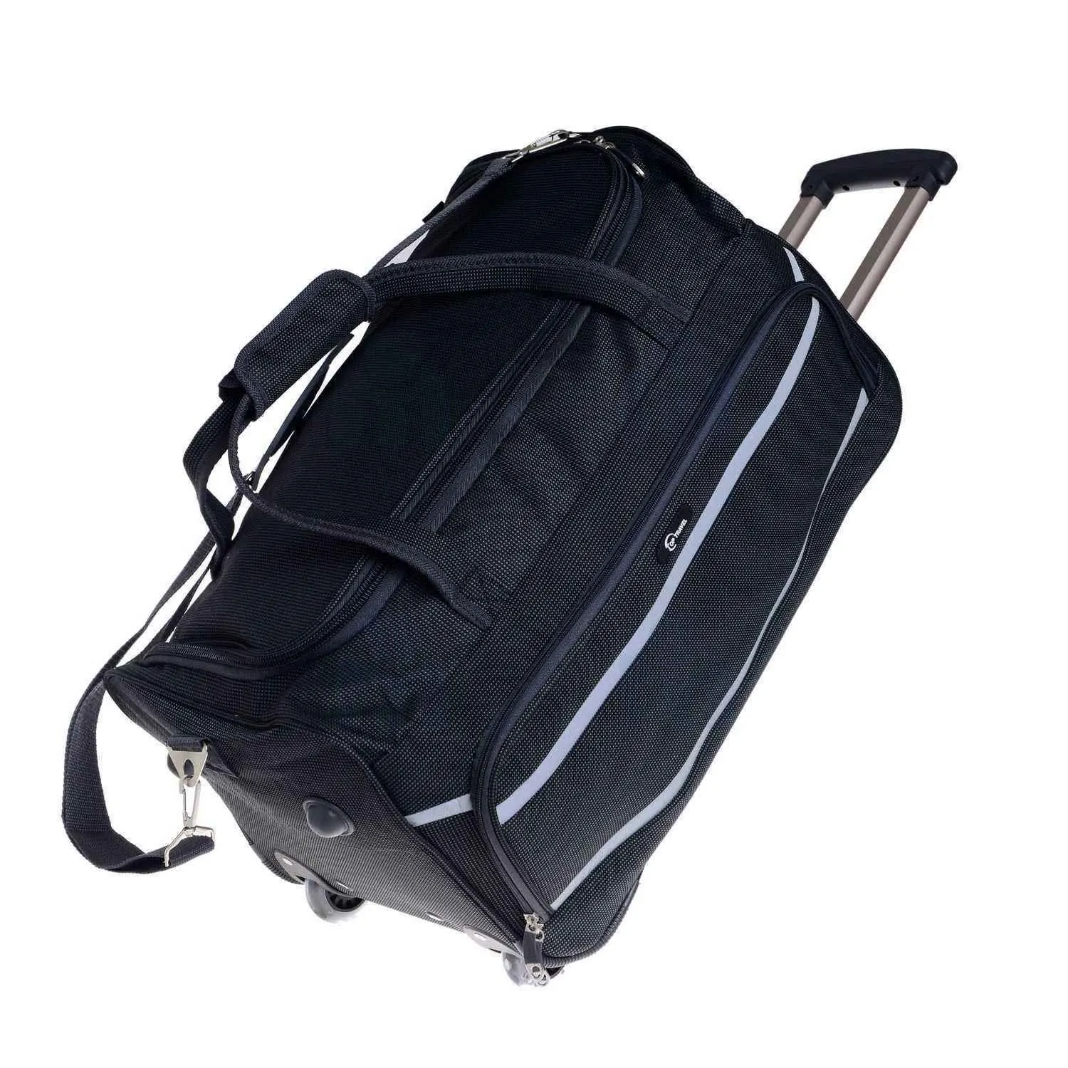 Sac de voyage à roulettes 18B050-3 noir 55 cm - TOP TRAVEL - vue 5