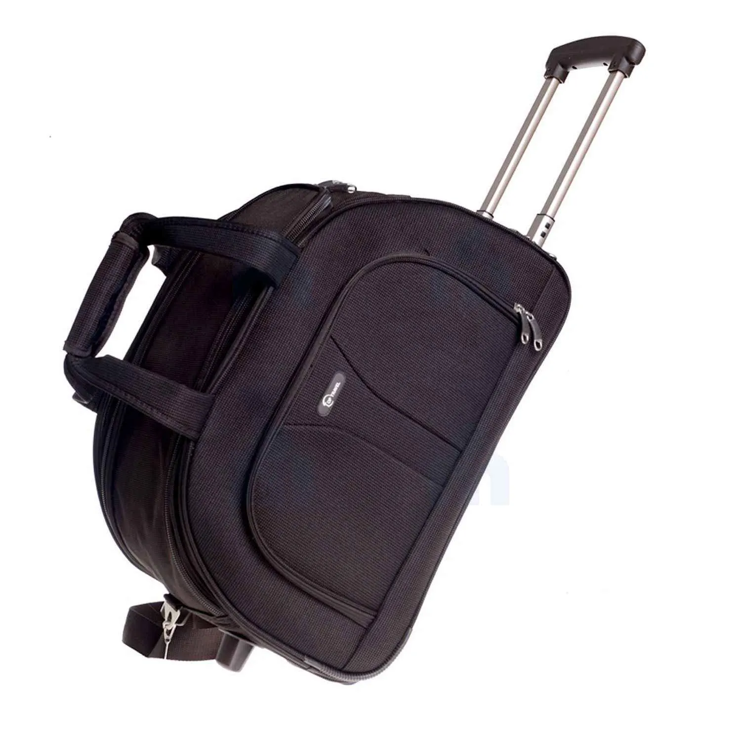 Sac de voyage à roulettes 18B050-4 chocolat 50cm - TOP TRAVEL - vue 4
