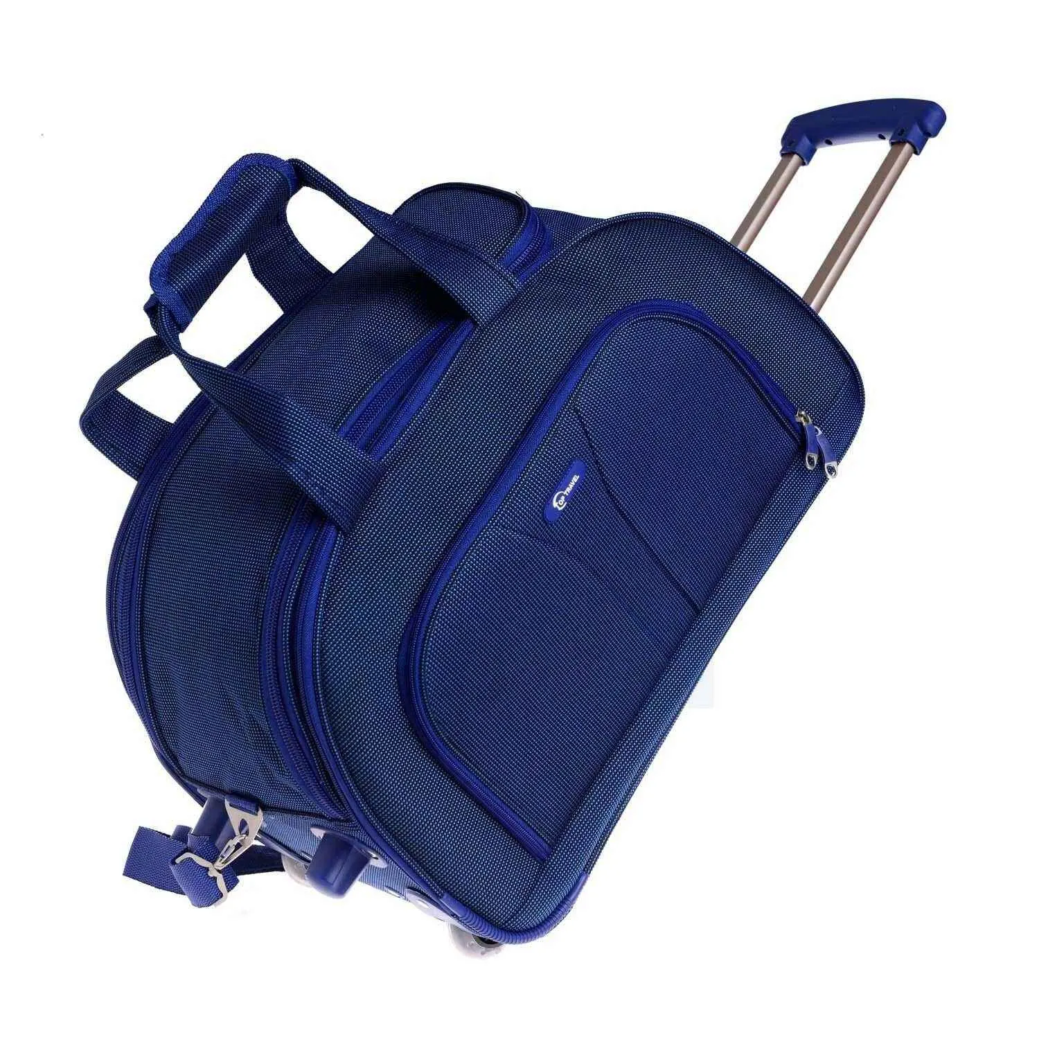 Sac de voyage à roulettes 18B050-5 bleu marine 50cm - TOP TRAVEL - vue 4
