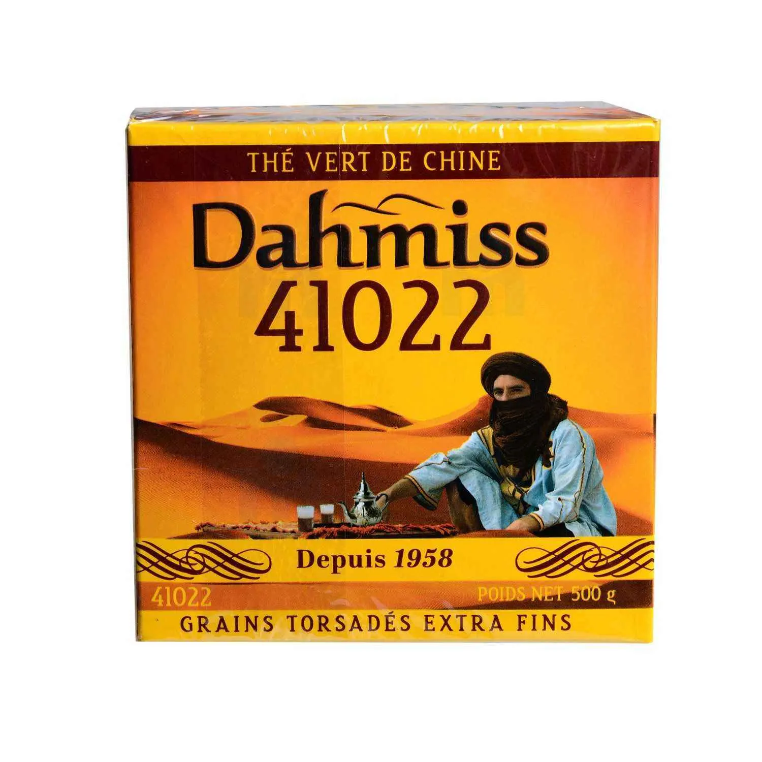 Thé vert en filaments extra fins 41022 500g - DAHMISS