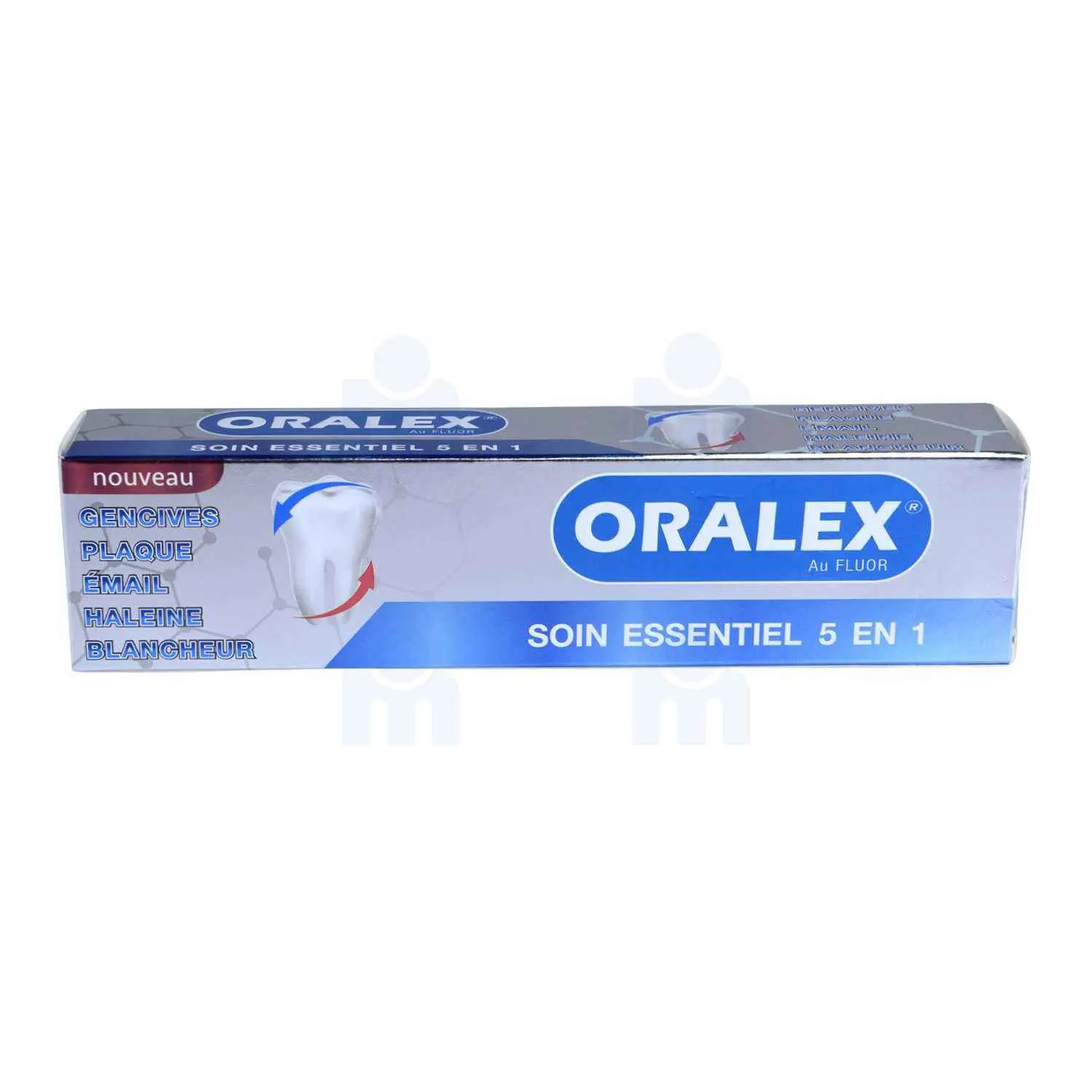 Dentifrice soin essentiel 5 en 1 au fluor 120g - ORALEX