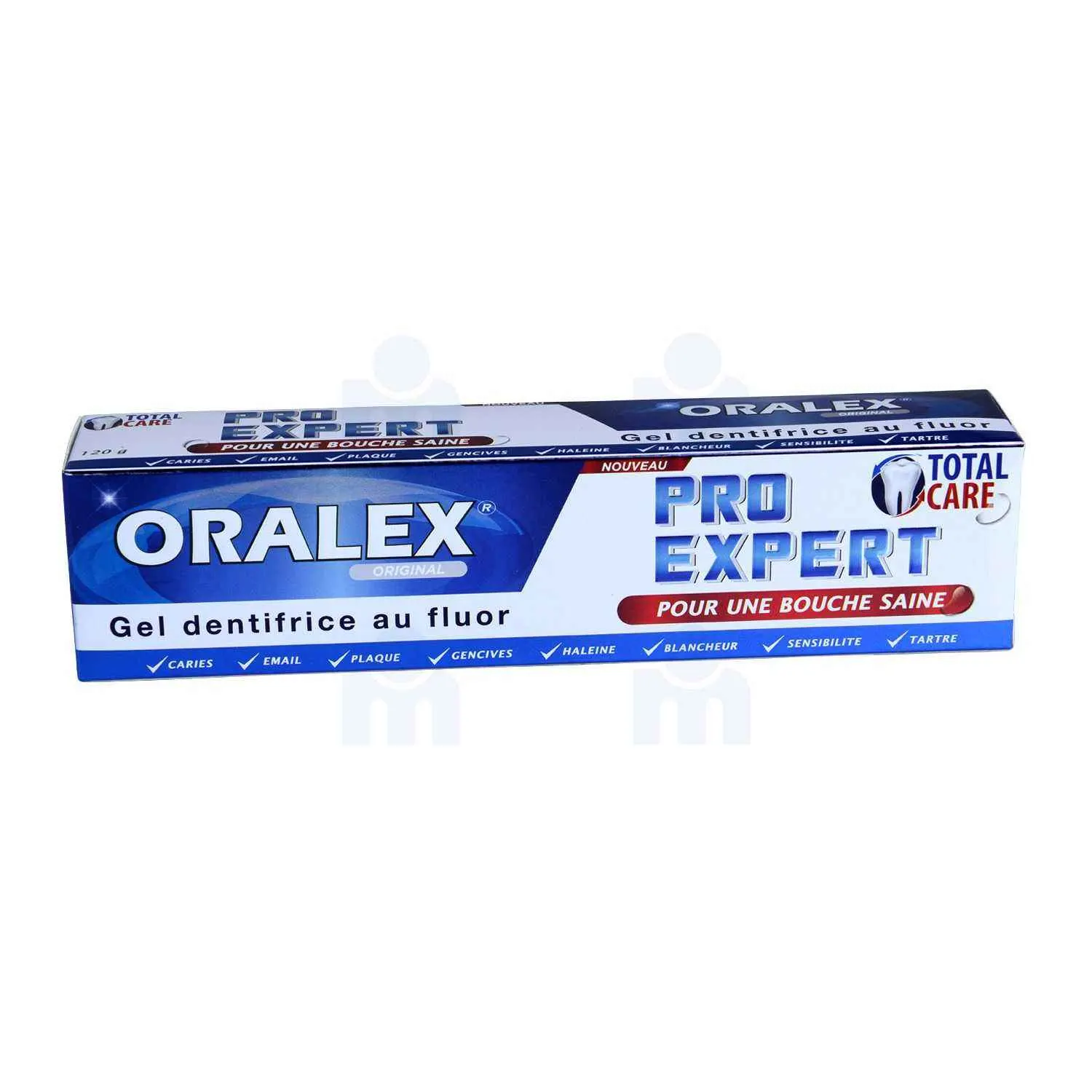 Gel dentifrice au fluor Pro Expert 120g - ORALEX