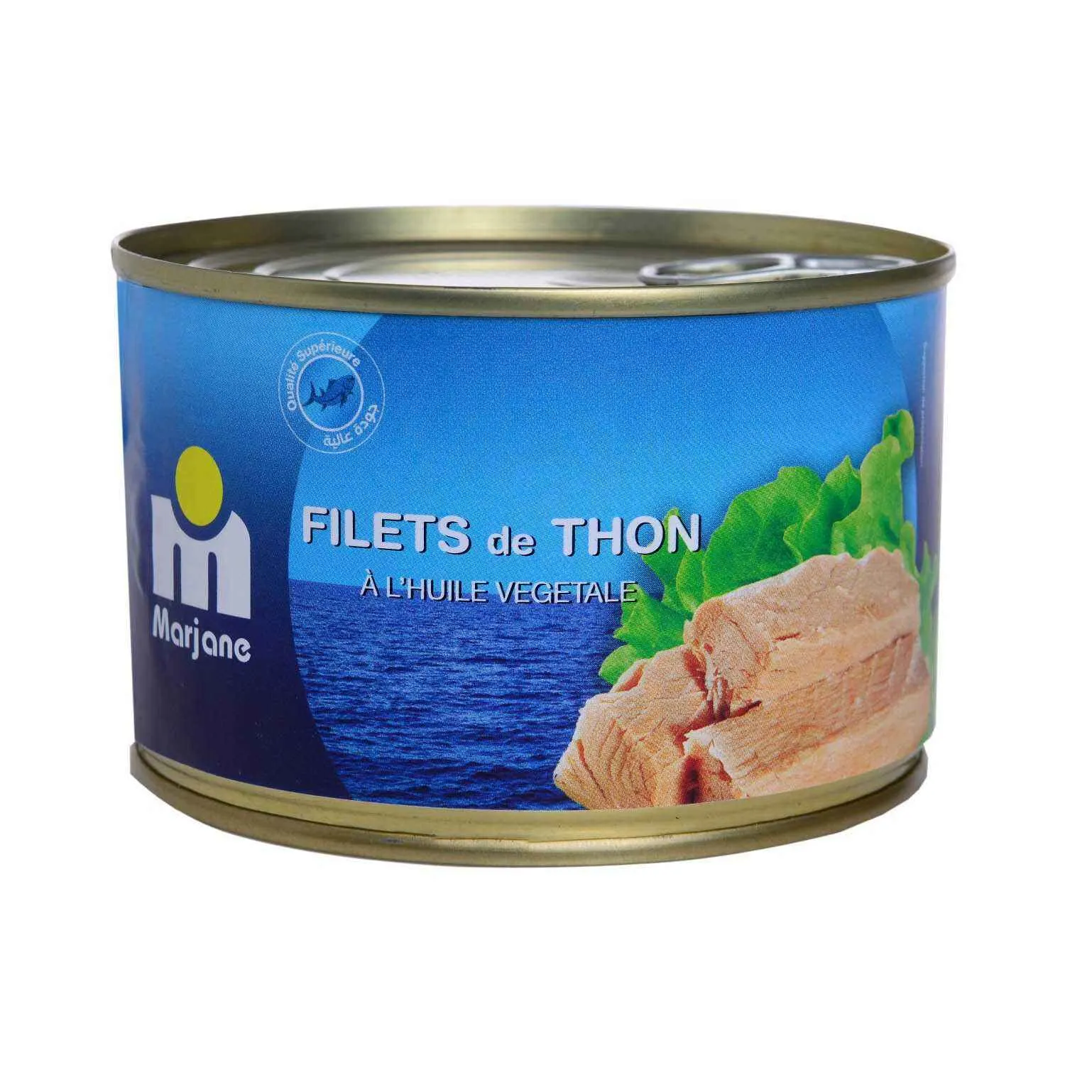 Filets de thon à l'huile végétale 400g - MARJANE
