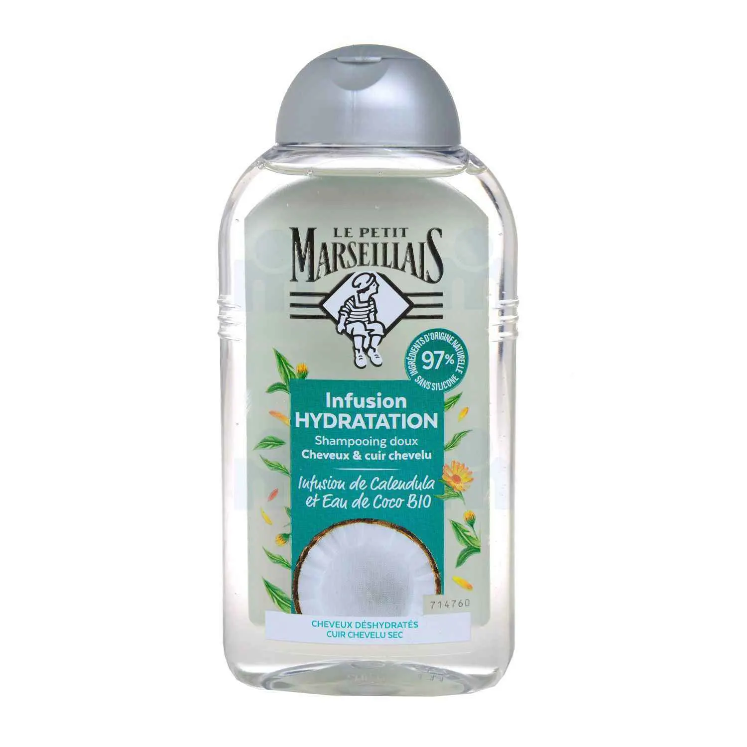 Shampoing doux infusion hydratation 250ml - LE PETIT MARSEILLAIS