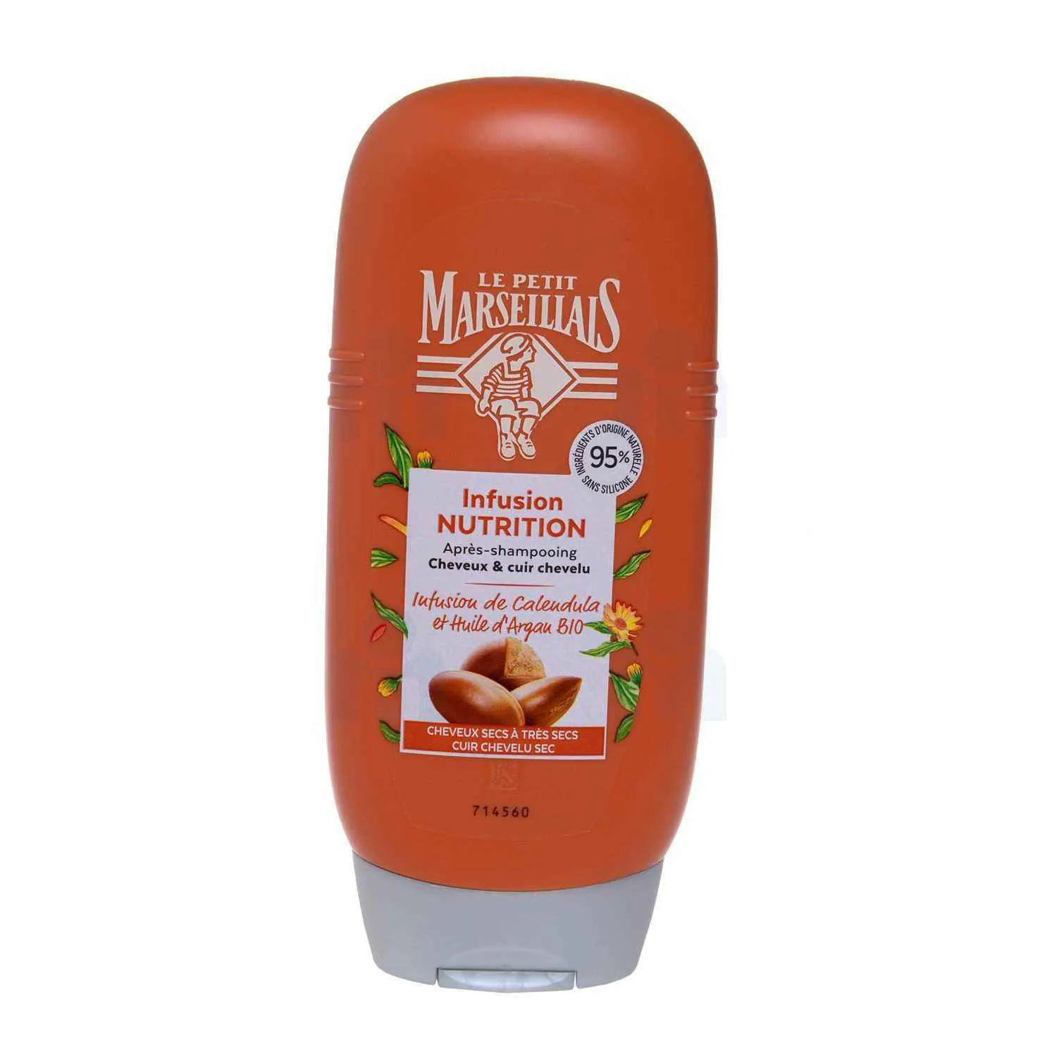 Après-shampoing infusion calendula huile argan Bio 200ml - LE PETIT MARSEILLAIS