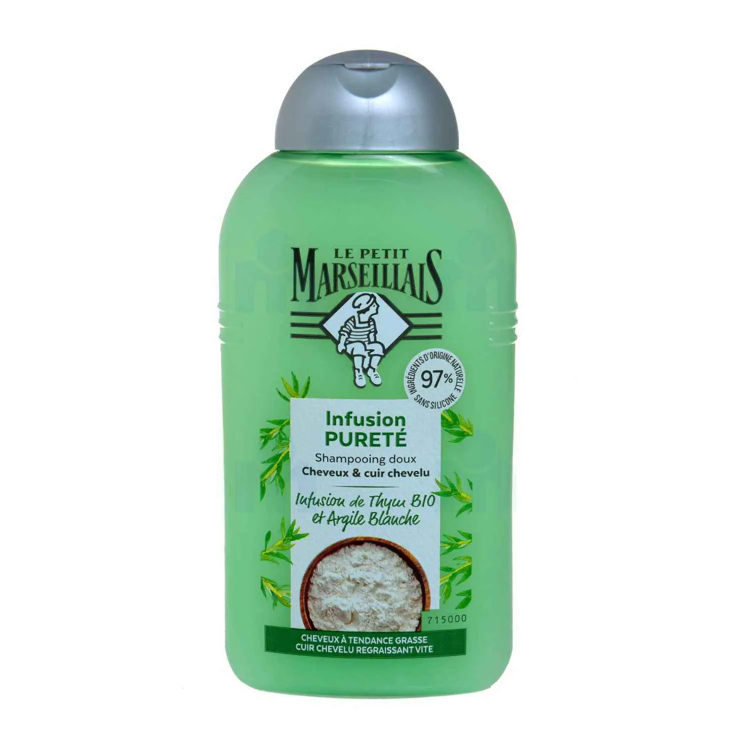 Shampoing doux infusion pureté 250ml - LE PETIT MARSEILLAIS