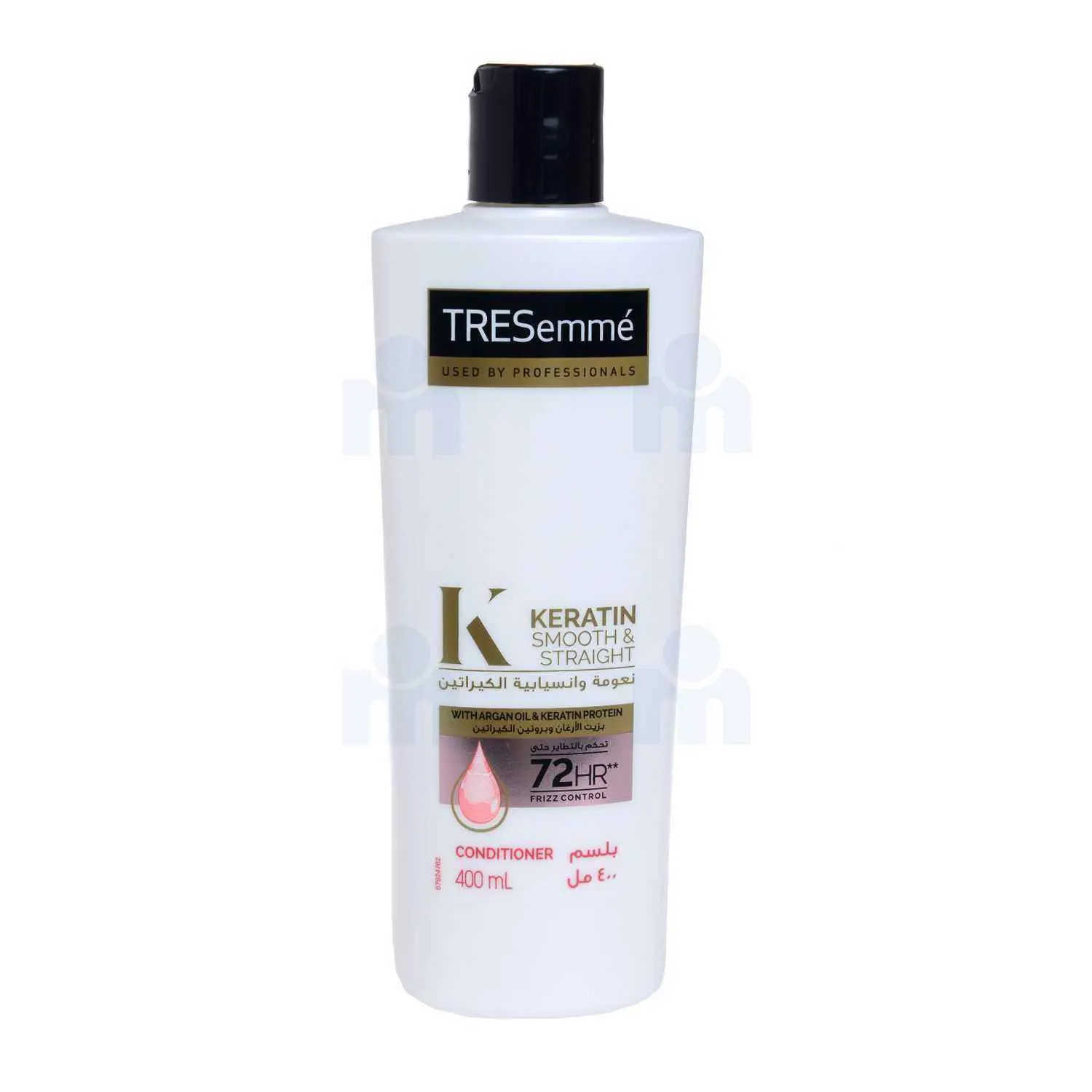 Après-shampooing Keratin smooth & straight 400ml - TRESEMME
