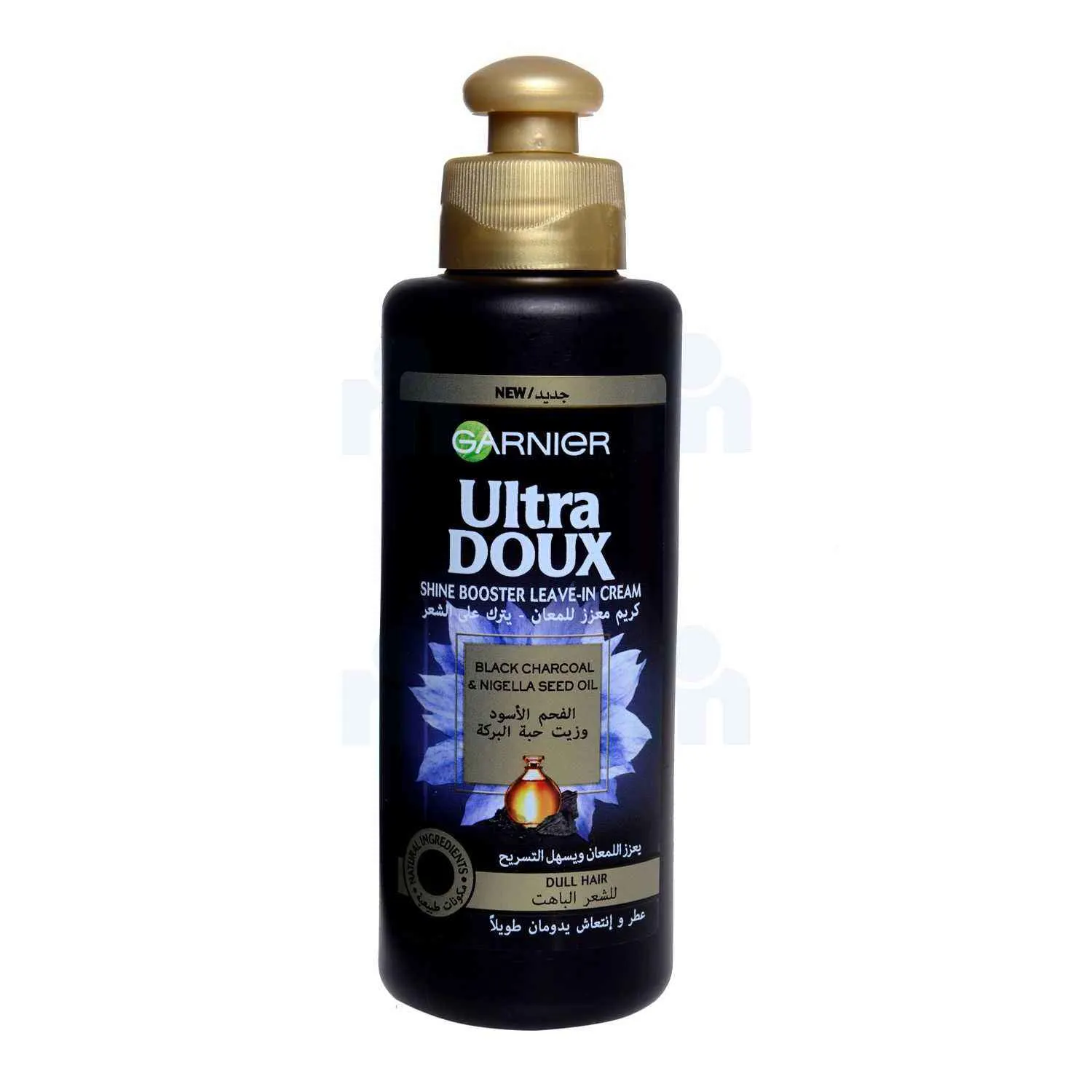 Crème de soin sans rinçage charbon noir et huile de Nigelle 200ml - ULTRA DOUX
