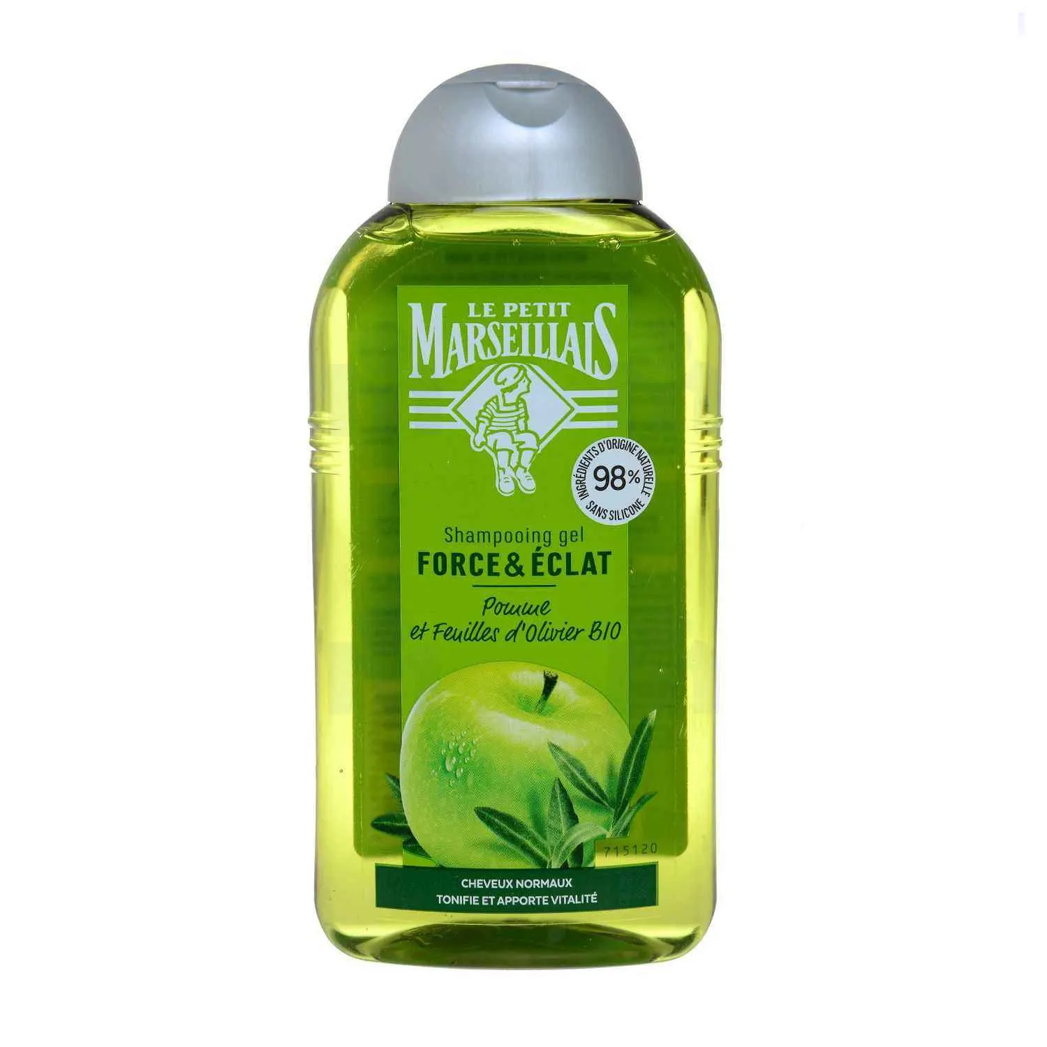 Shampoing gel force et éclat 250ml - LE PETIT MARSEILLAIS