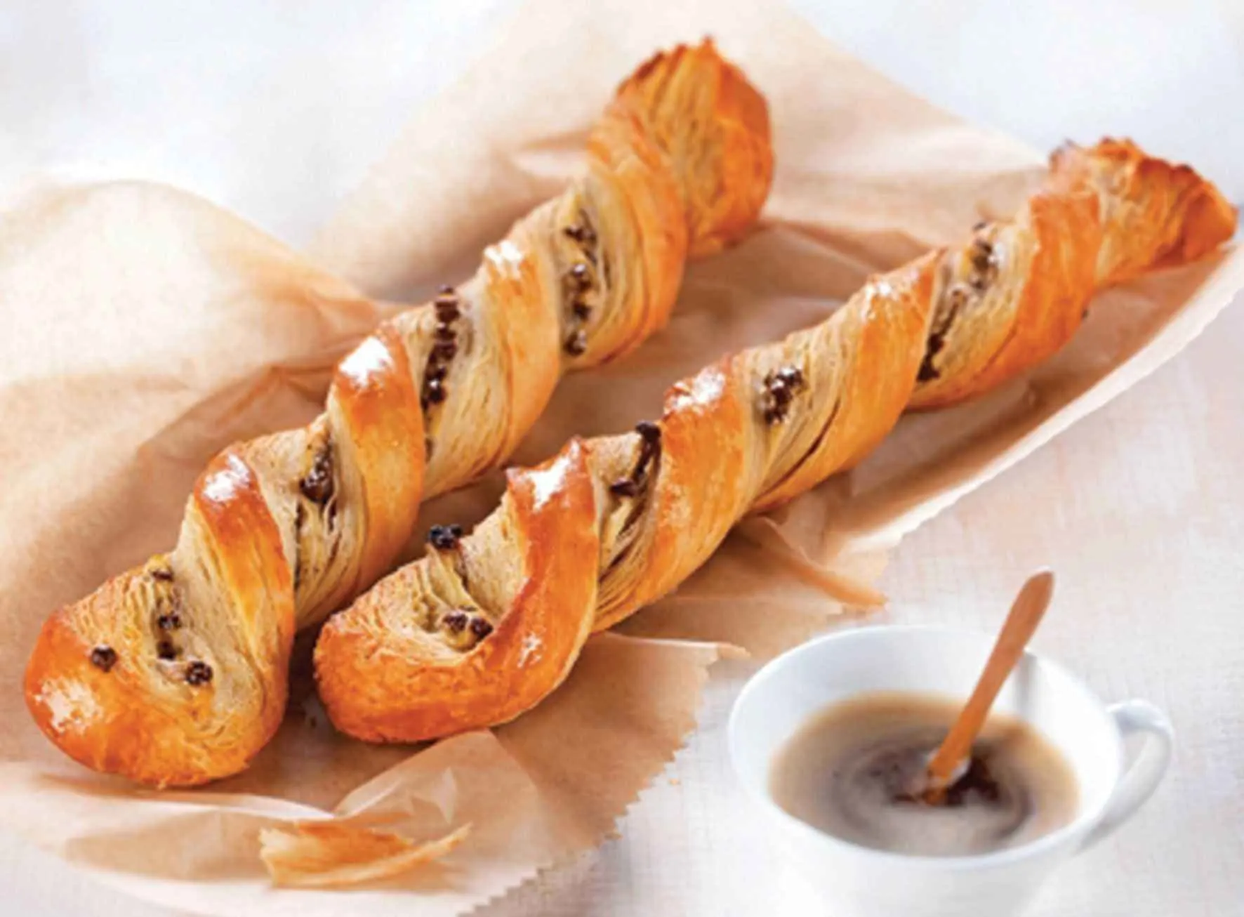 Torsade aux pépites de chocolat noir x2 unités