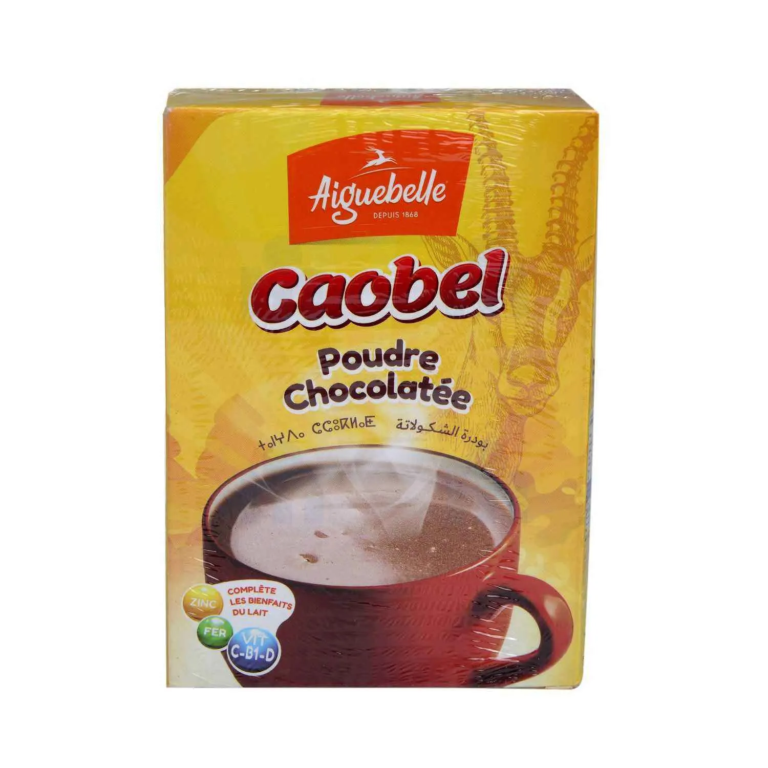 Poudre chocolatée Caobel 500g - AIGUEBELLE