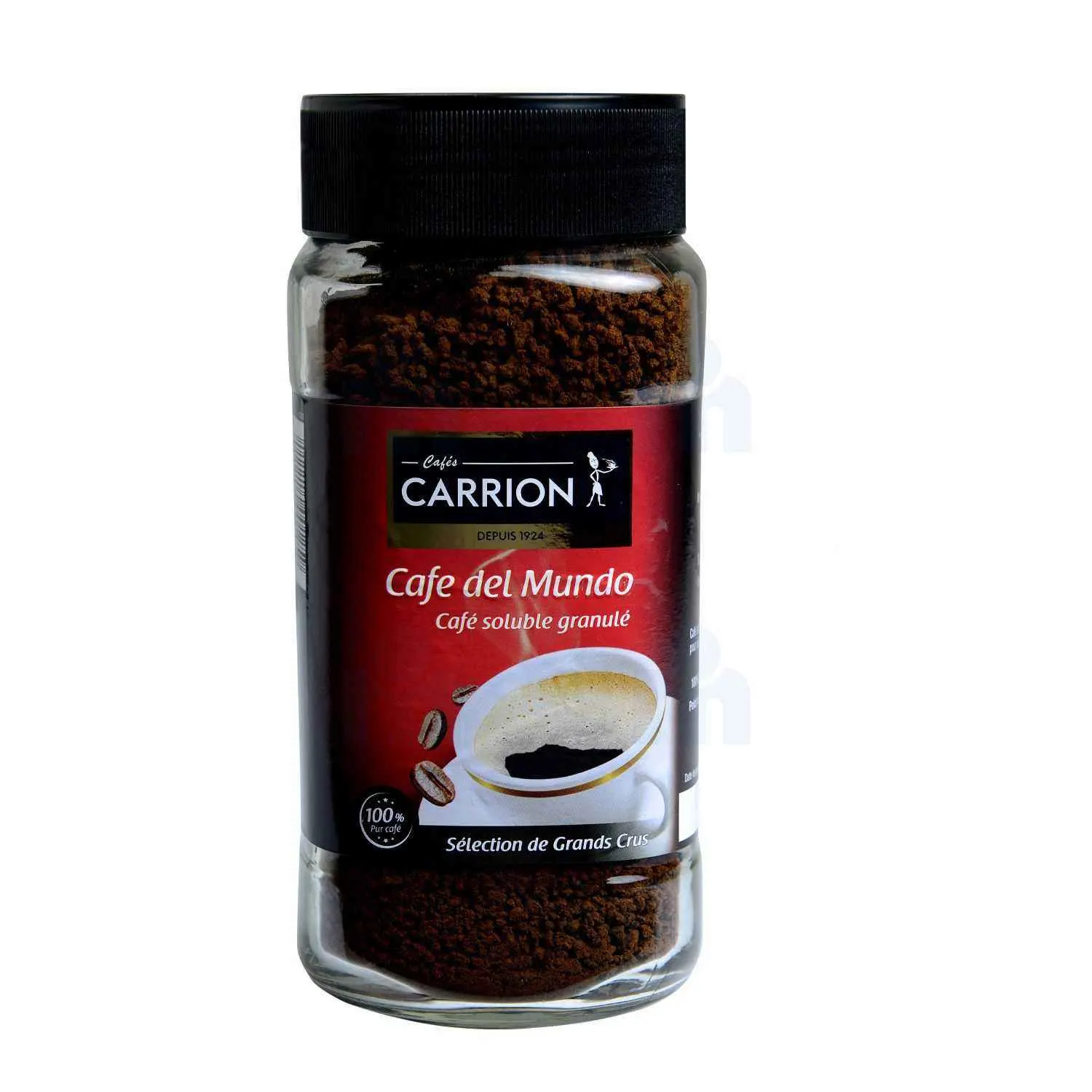 Café soluble granulé Del Mundo 200g - CAFÉS CARRION