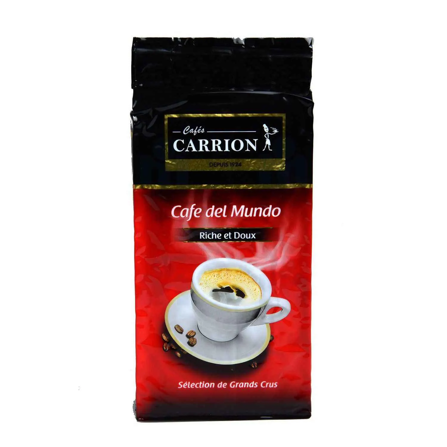 Café moulu Del mundo riche et doux 225g - CAFÉS CARRION