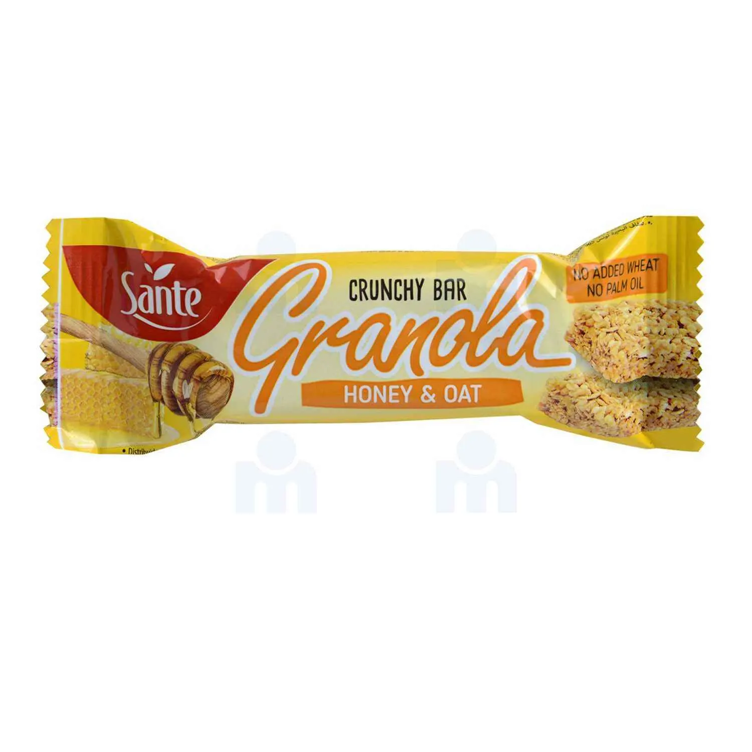 Crunchy bar miel et avoine Granola 40g - SANTÉ