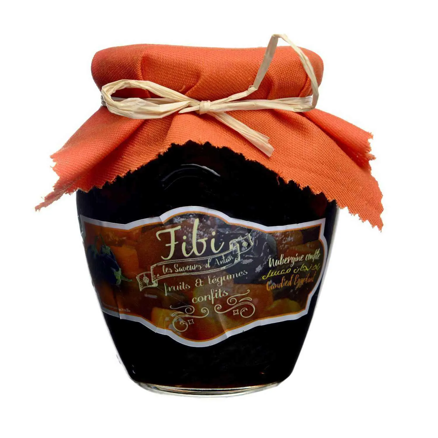 Aubergine confite 250g - FIBI