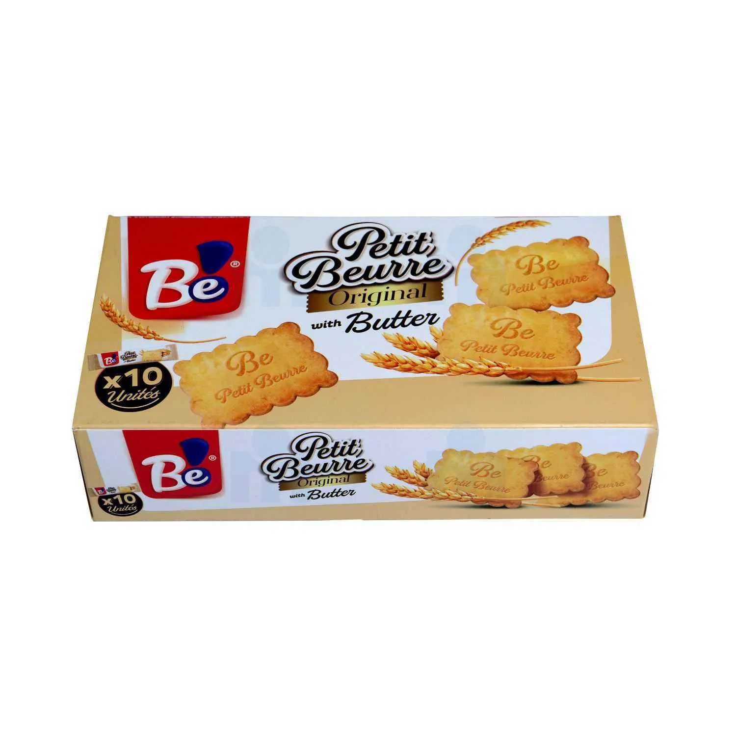 Biscuits au beurre Petit beurre Original x10 unités 600g - BE