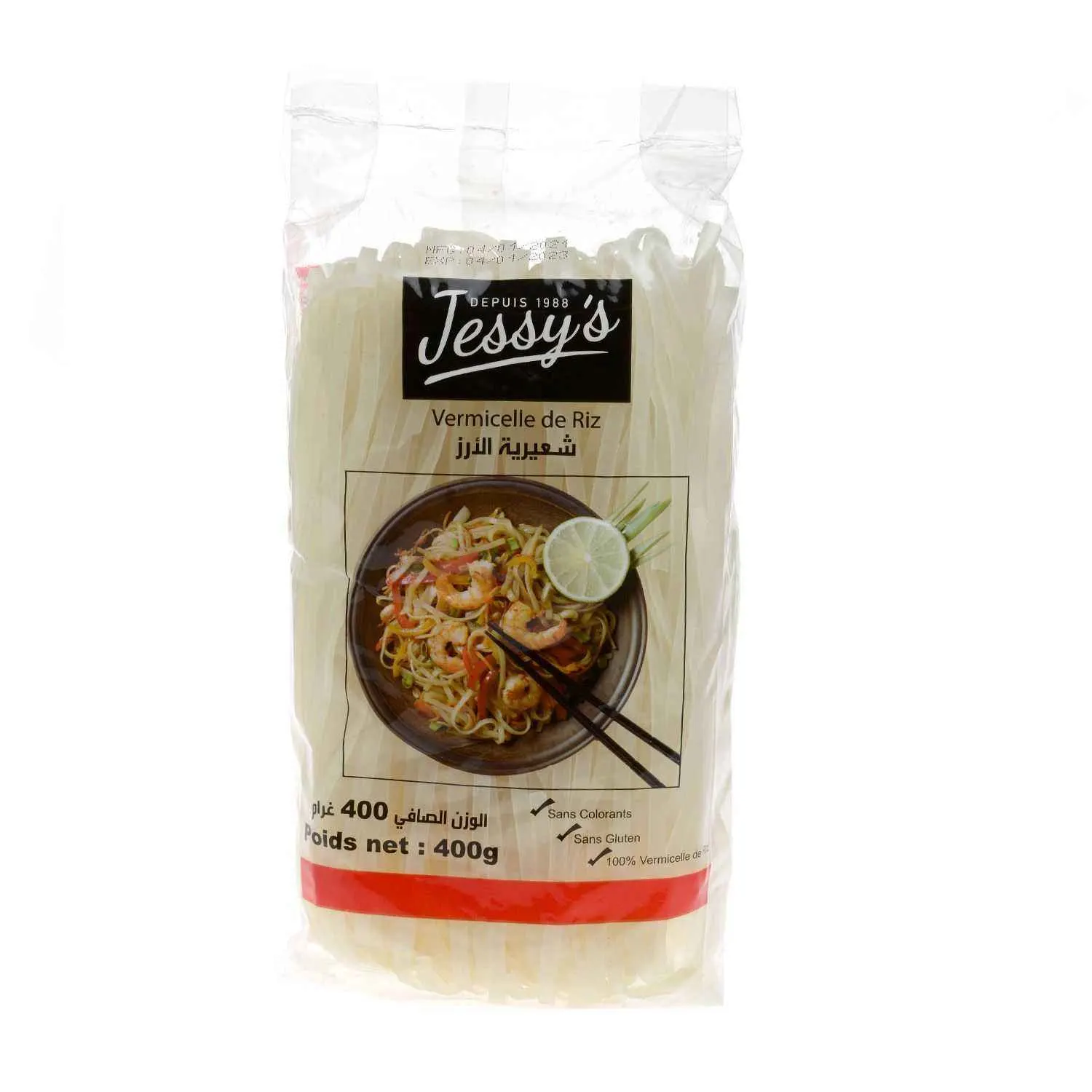 Vermicelle de riz au poulet sans gluten 400g - JESSY'S