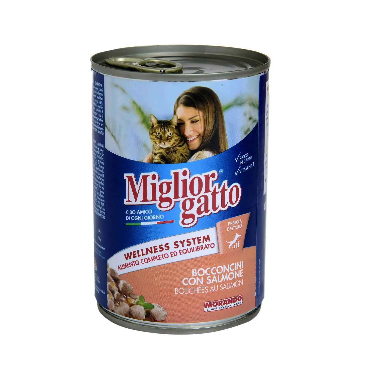 Bouchées au saumon pour chat 405g - MIGLIOR GATTO