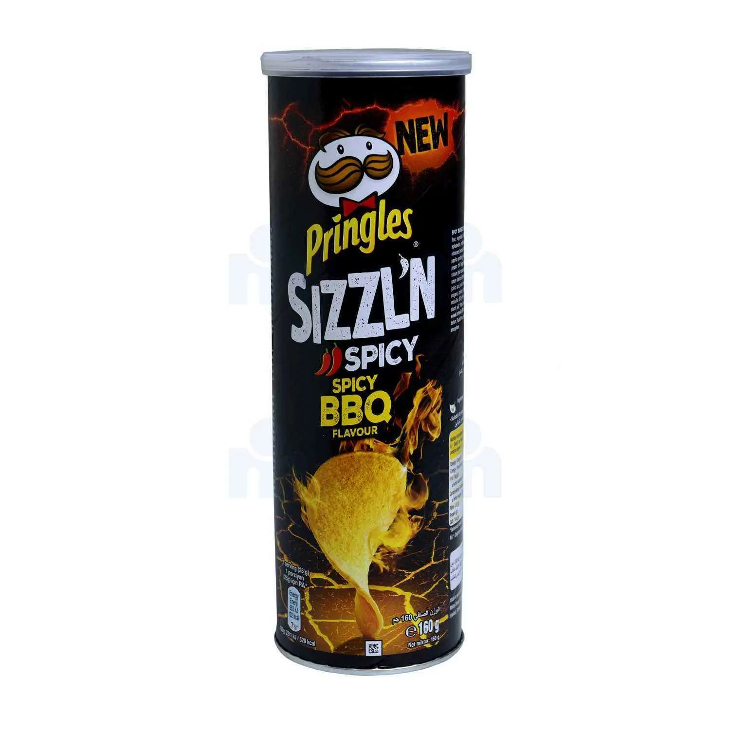 Chips en tuiles saveur barbecue épicé Sizzl n - PRINGLES