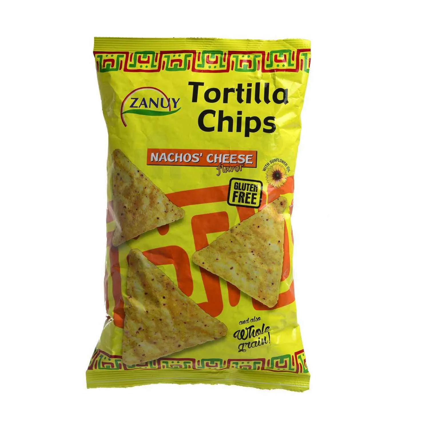 Tortilla chips Nachos'Cheese sans gluten 200g - ZANUY