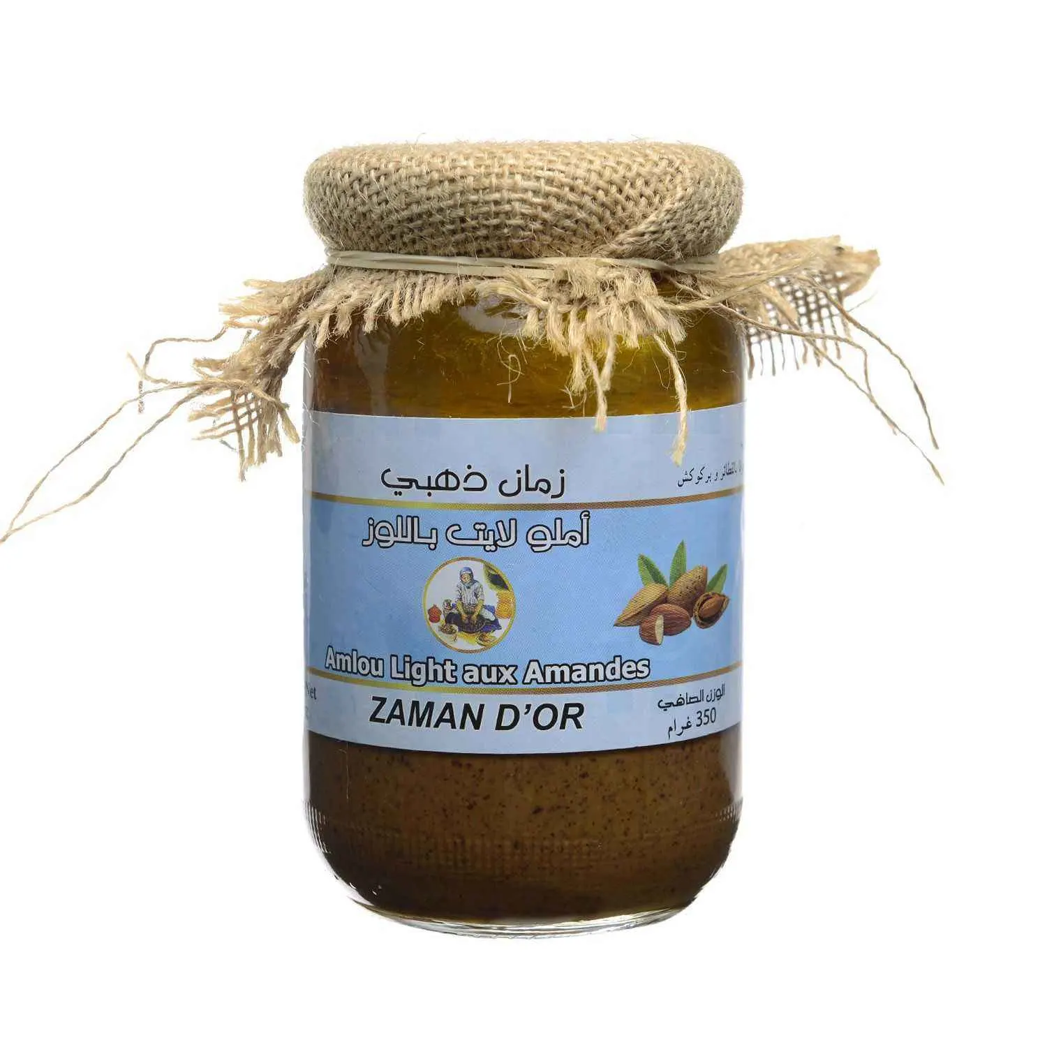 Amlou light aux amandes 350g - ZAMAN D'OR