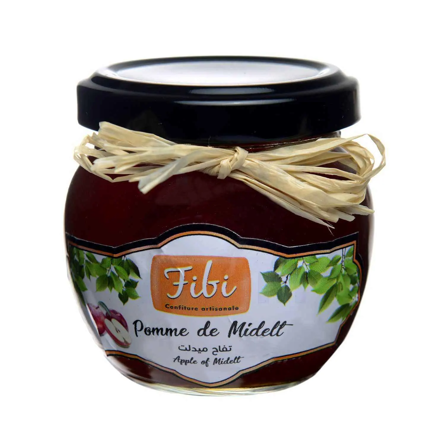 Confiture de pomme 100g - FIBI - vue 2