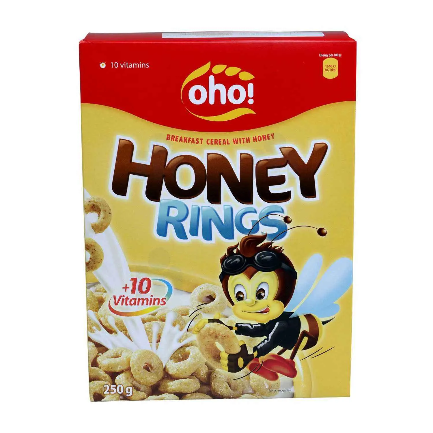 Céréales au miel Honey Rings 250g - OHO