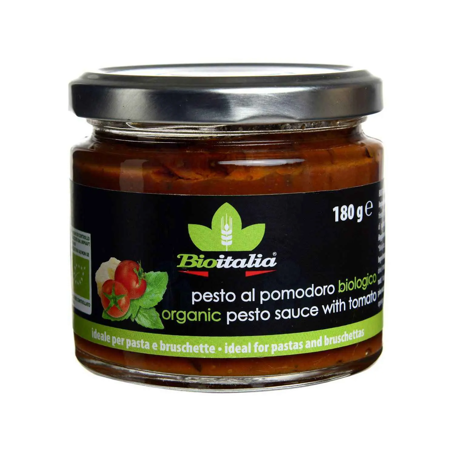 Sauce pesto à la tomate Bio 180g - BIOITALIA
