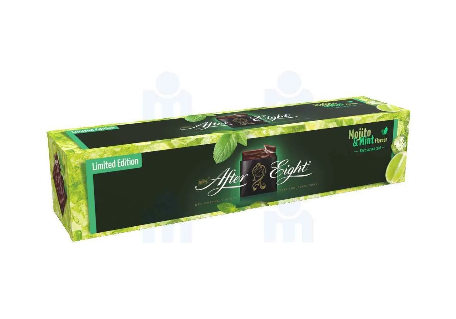 Chocolat noir fourré à la menthe saveur mojito 400g - AFTER EIGHT