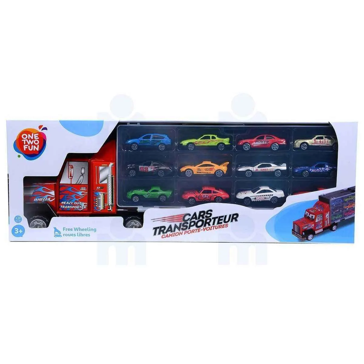 Camion valisette transport de 12 véhicules  - ONE TWO FUN - vue 4