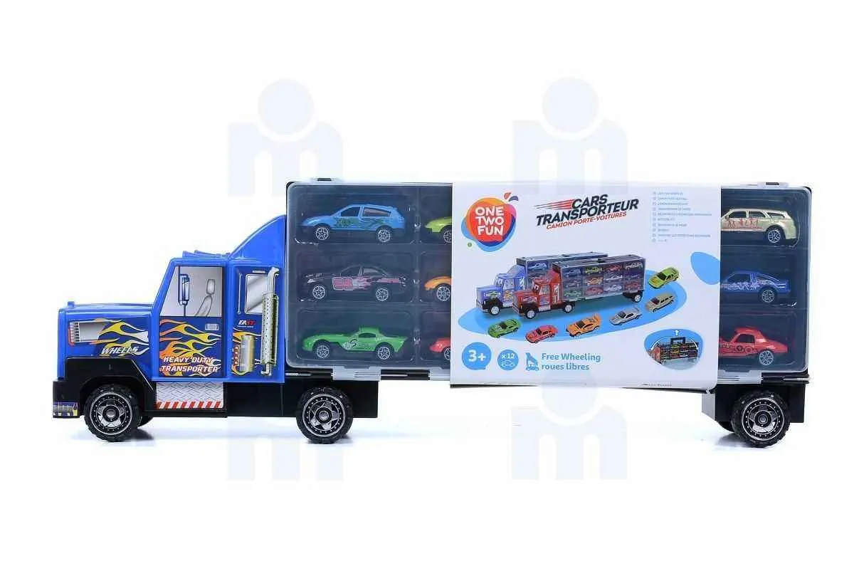 Camion valisette transport de 12 véhicules  - ONE TWO FUN - vue 5