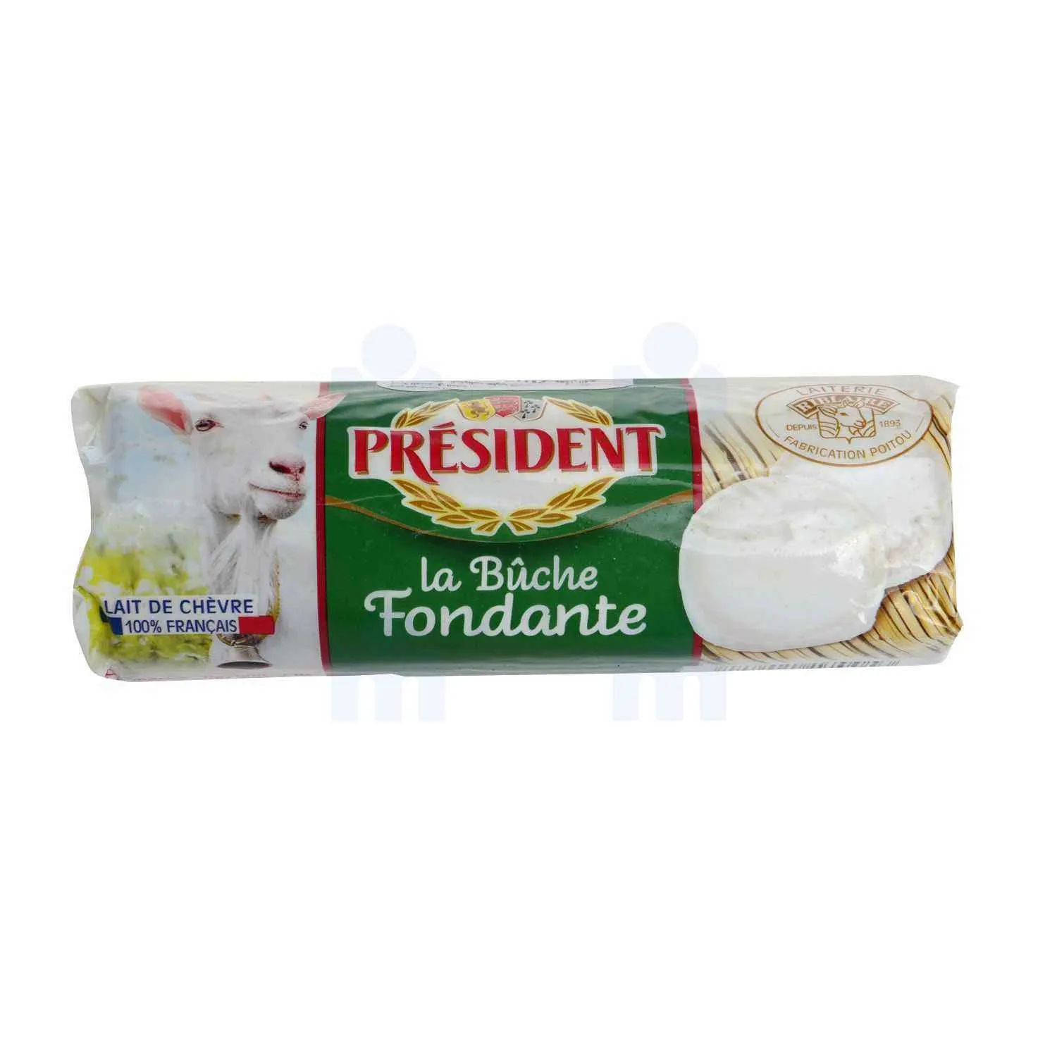 Fromage de chèvre en bûche 180g - PRÉSIDENT