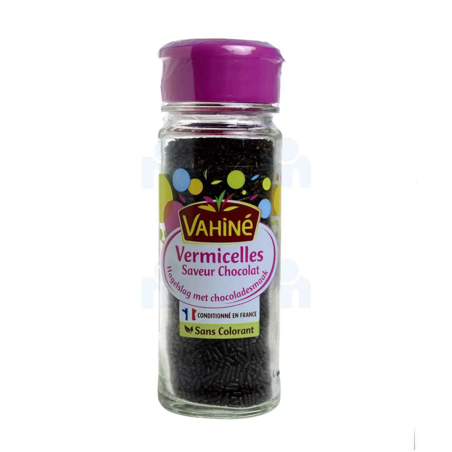 Vermicelle de confiserie saveur chocolat 65g - VAHINÉ