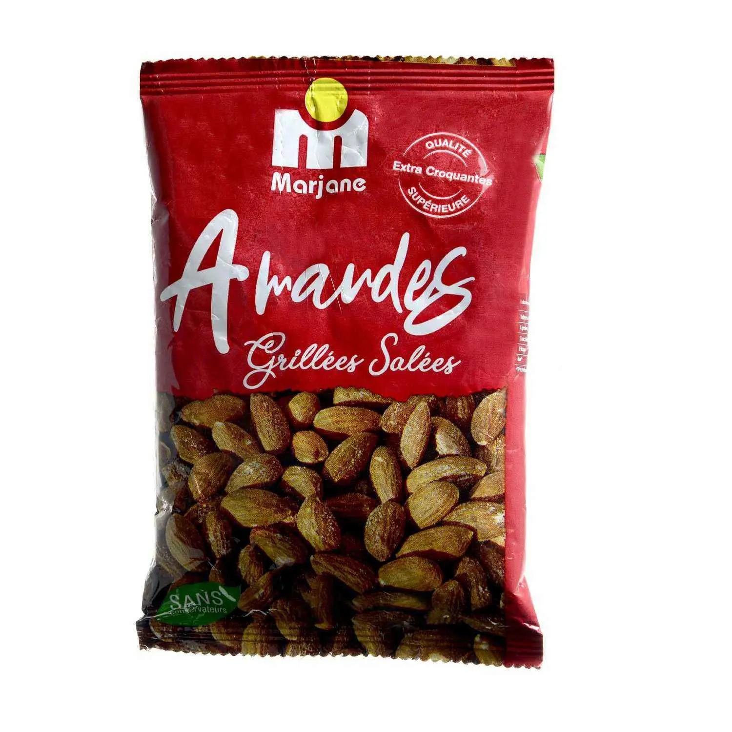 Amandes grillées salées 150g - MARJANE