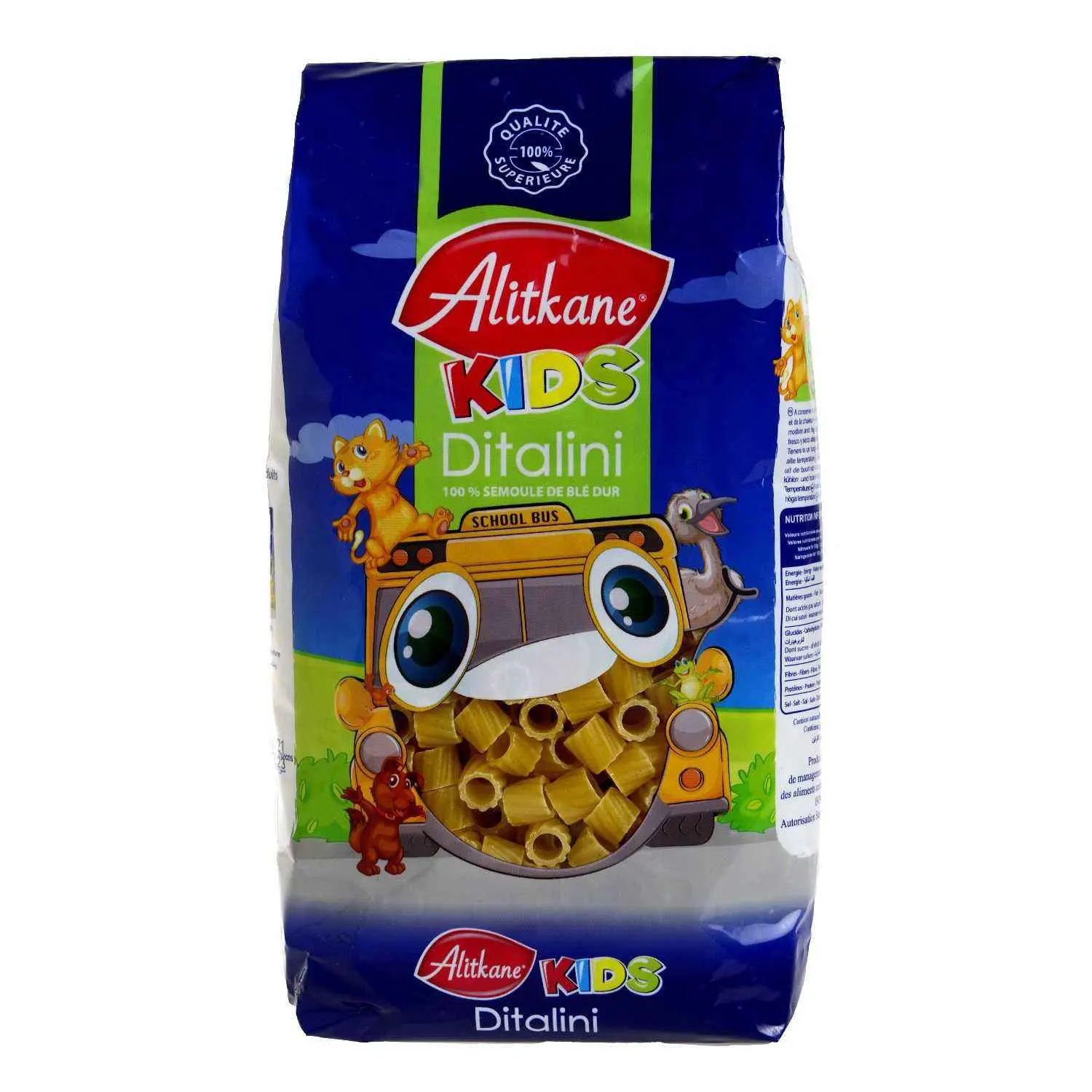 Pâtes courte kids 500g - ALITKANE