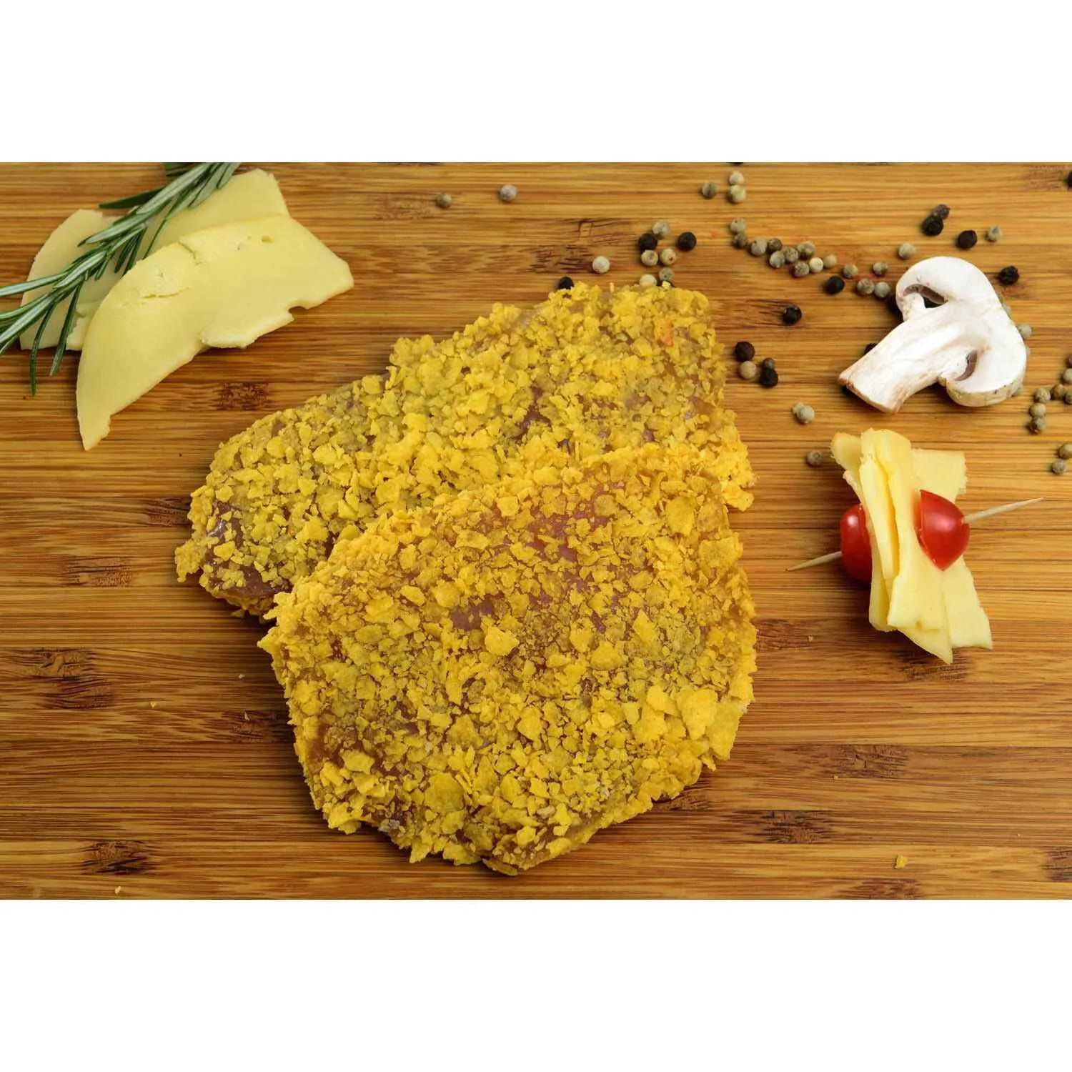 Escalope de poulet croustillant fromage 200g