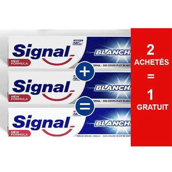 Dentifrices Whitening 3x100ml - SIGNAL