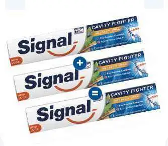 Dentifrices 3x120ml Miswak - SIGNAL