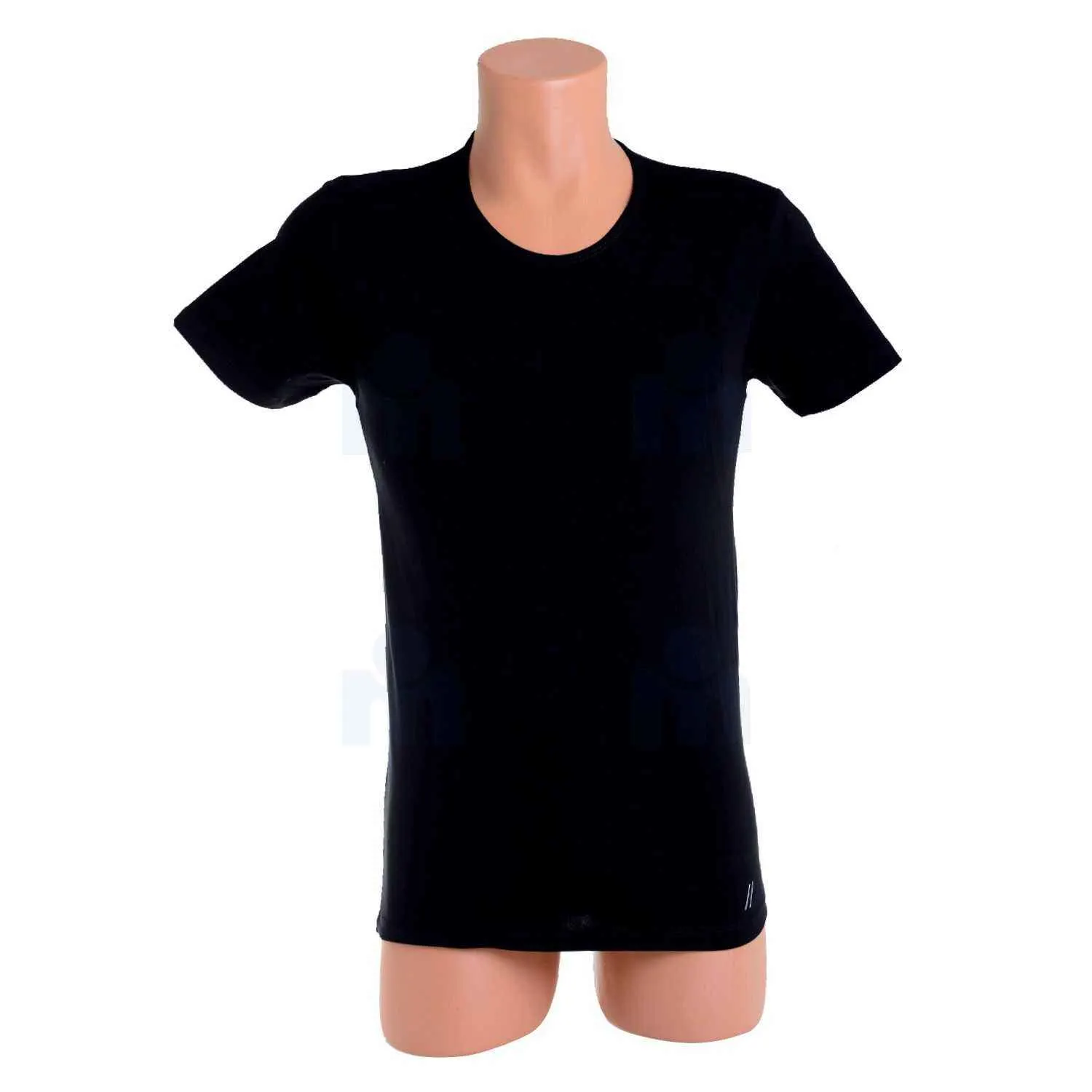 T-shirt Dynamic MC5859 col rond taille 6 noir - PARTNER'S