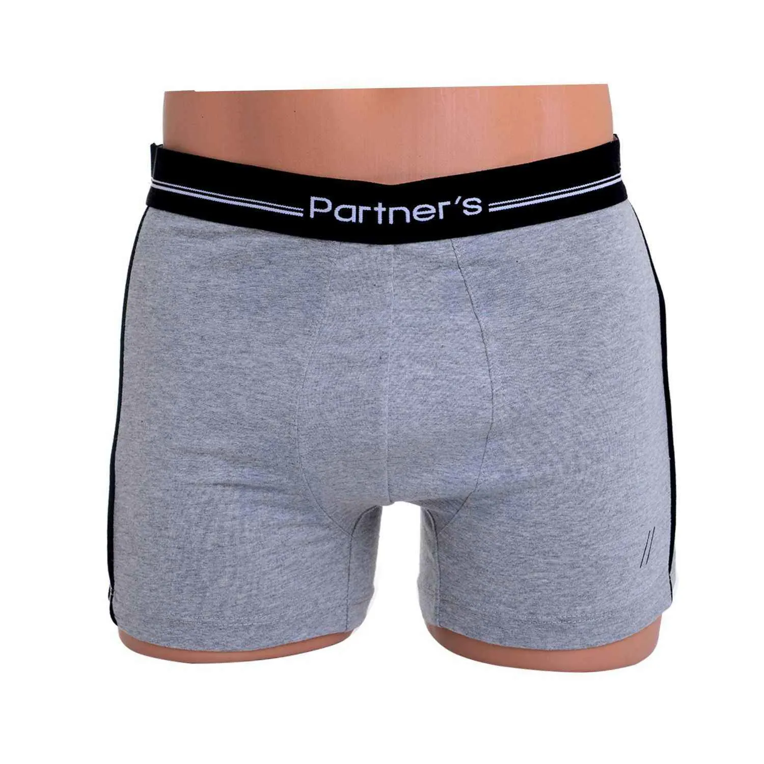 Boxer Dynamic court 5854 taille 3 gris chiné - PARTNER'S