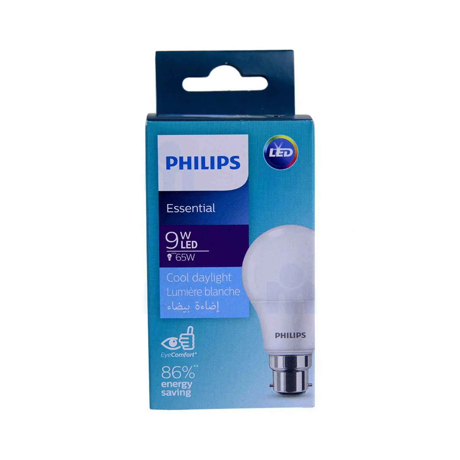 Ampoule LED douille B22 65W 6500K lumière blanche - PHILIPS