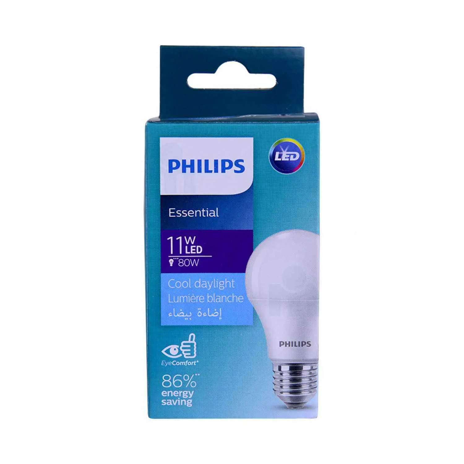 Ampoule LED douille E27 80W 230V lumière blanche - PHILIPS