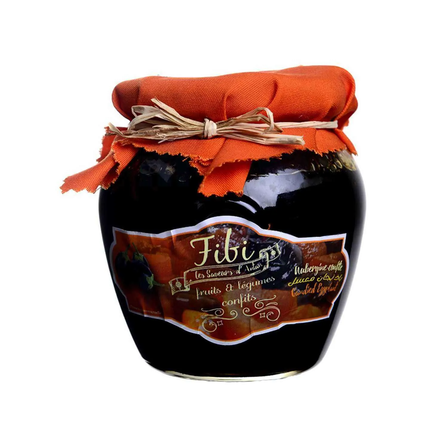 Aubergine confite 500g - FIBI
