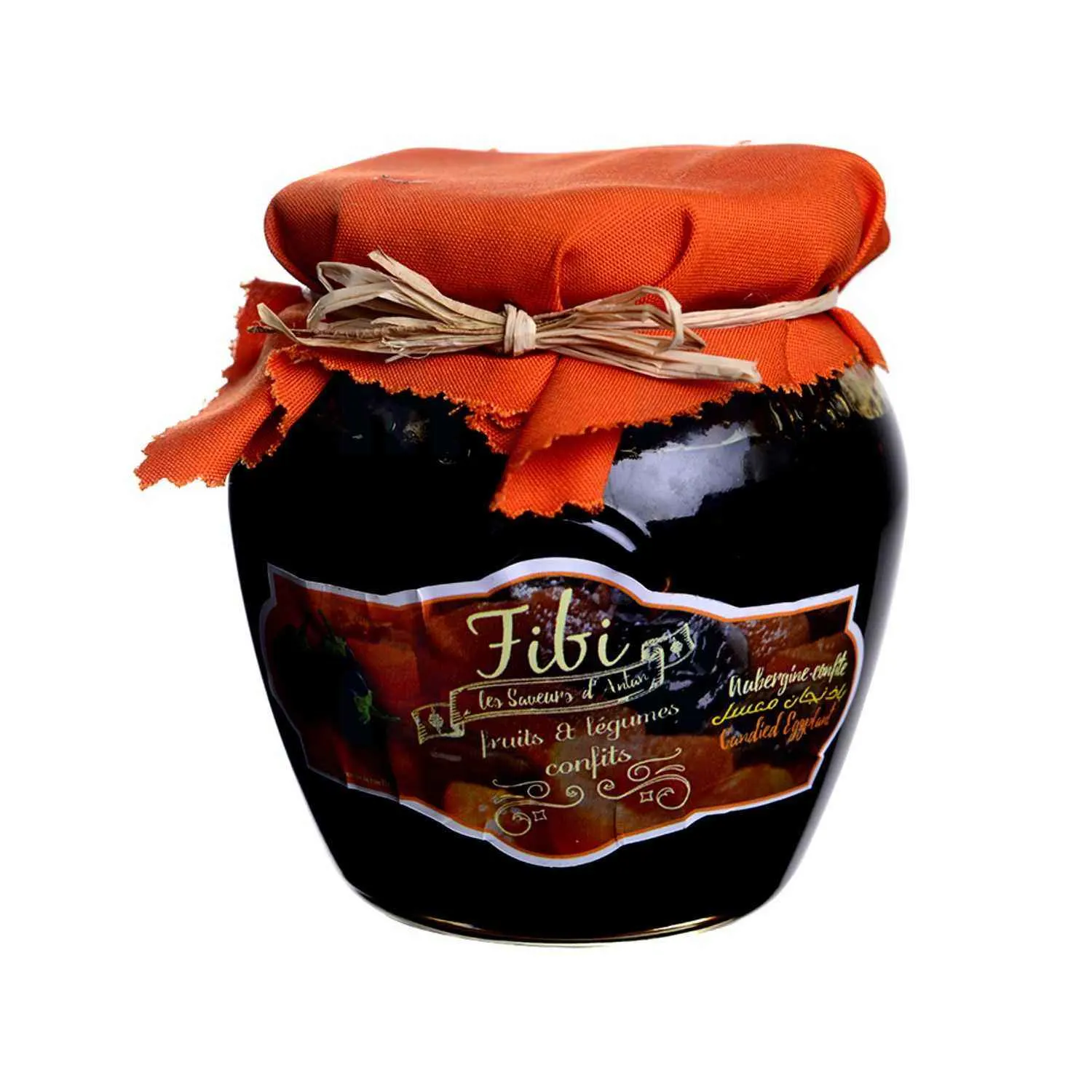 Aubergine confite 500g - FIBI - vue 2
